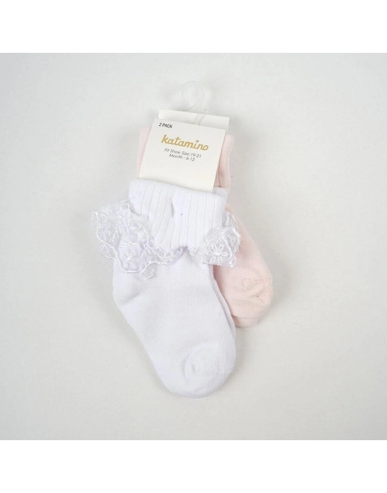 Katamino Akel 2li Aks. Bebek Soket Çorap K44023 Asorti