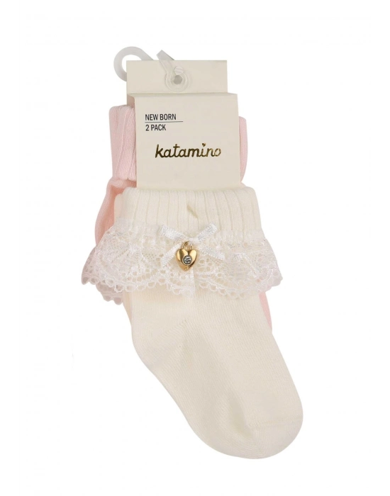 Katamino Amy 2li Aks. Bebek Soket K44024 Asorti