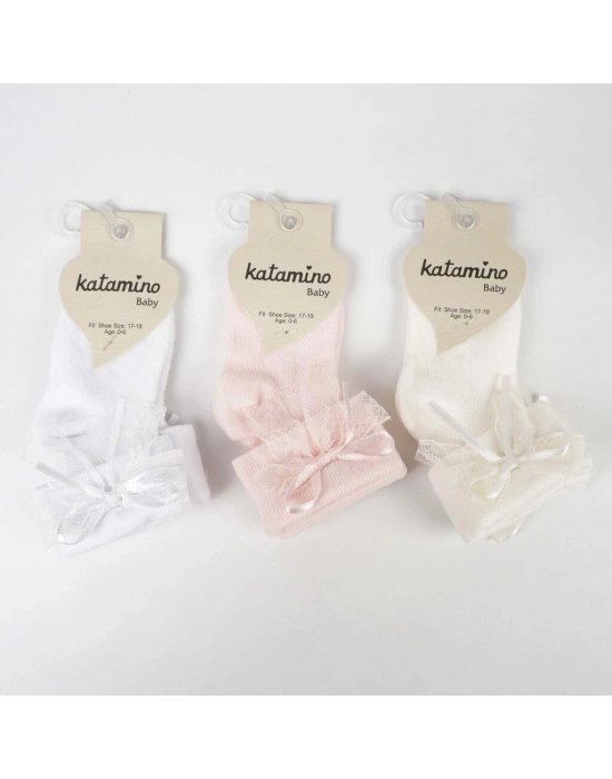 Katamino Anahid Aks Kız Bebek Soket Çorap K46310 Asorti