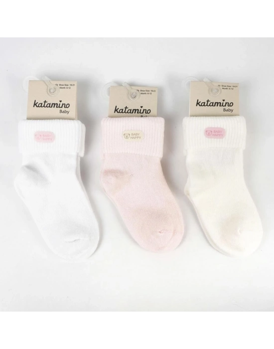 Katamino Susam Aks. Kız Bebek Soket Çorap K46340 Asorti