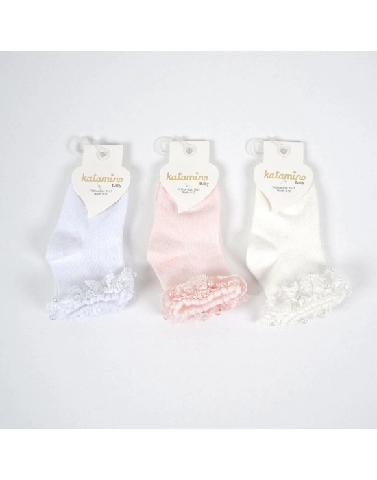 Katamino Teri Aks. Bebek Soket Çorap K46206 Asorti
