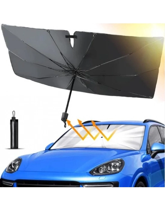Katlanabilir Araba Ön Cam Güneşliği Şemsiye