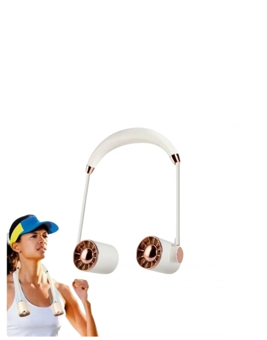 Katlanabilir Asılabilir Fan | USB Şarjlı, 3 Vitesli Sessiz Mini Fan