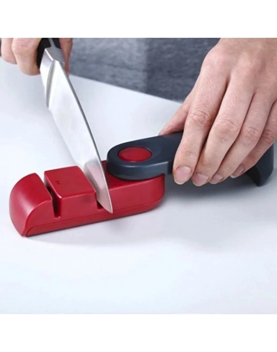 Katlanabilir Çift Aşamalı Bıçak Bileyici