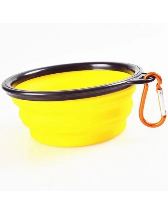 Katlanabilir Kedi Köpek Mama-Su Kabı