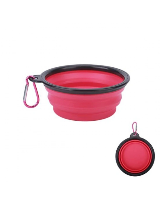 ®  Katlanabilir Kedi Köpek Mama ve Su Kabı Köpek Oyuncağı