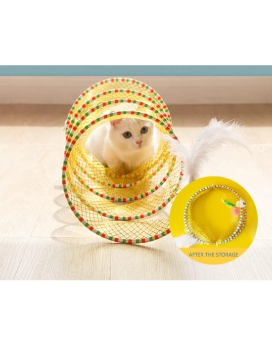 Katlanabilir Kedi Tüneli
