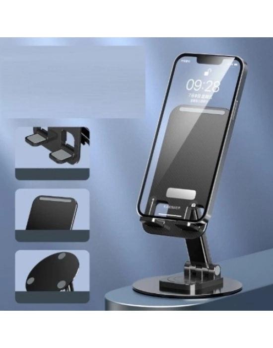 Katlanabilir Telefon Tutucu Stand Yuvarlak Tabanlı CM-074