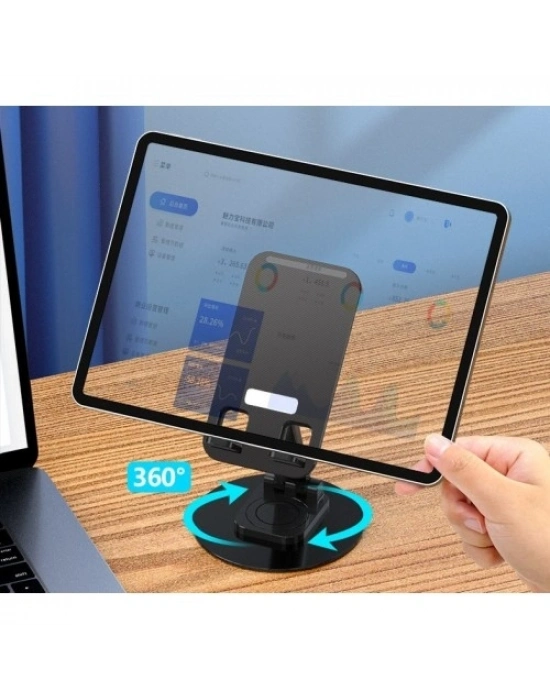 Katlanabilir Telefon Tutucu Stand Yuvarlak Tabanlı CM-074
