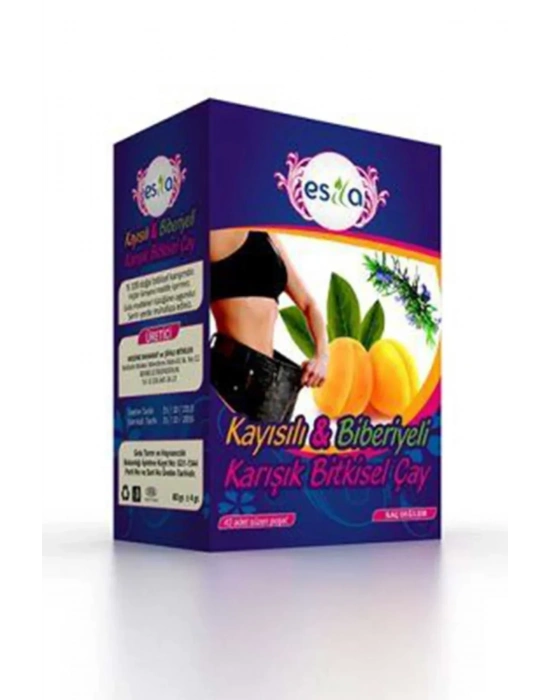 Kayısılı Biberiyeli Çay 45 Li.