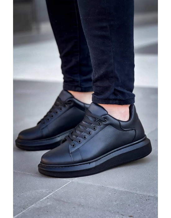 KB-X500   Bağcıklı Kömür  Günlük Erkek Ayakkabı