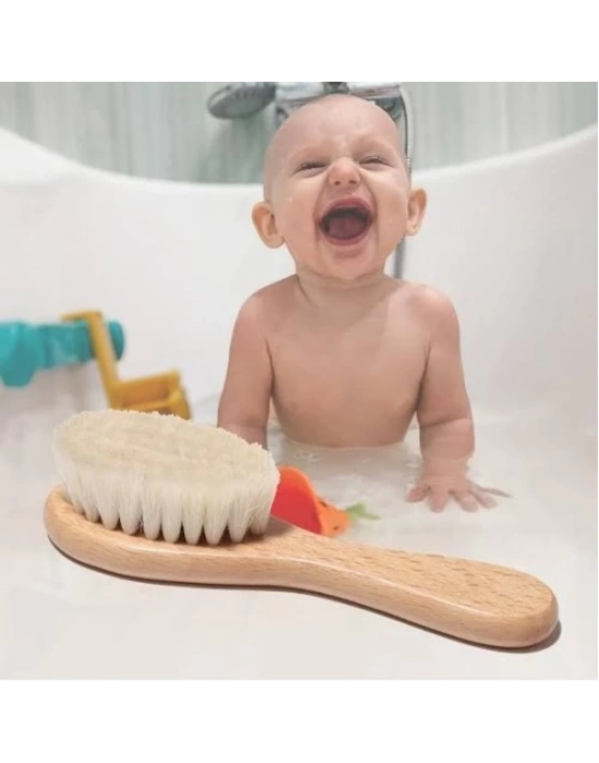 Keçi Kılı Organik Bebek Banyo Tarağı