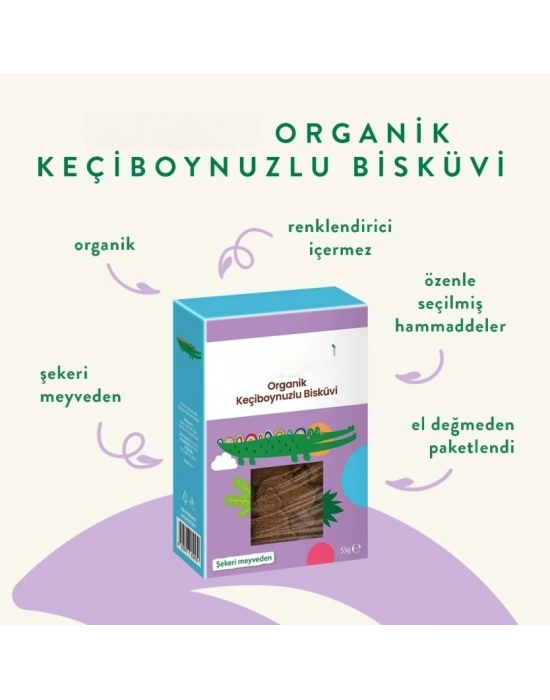 Keçiboynuzlu Bisküvi 55gr