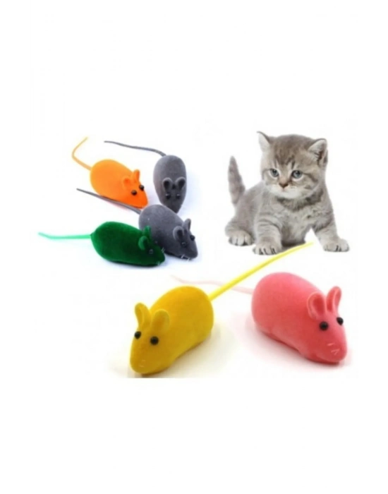 Kedi Eğitim Oyun Faresi 4 Adet