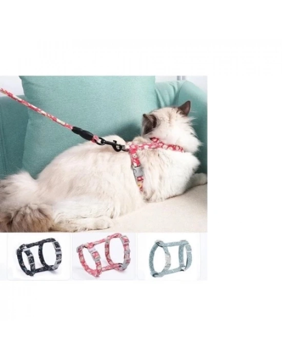 Kedi Gezdirme Göğüs Tasması