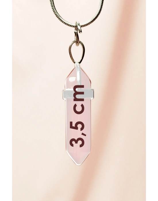 Kedi Gözü Doğal Taşı Zincirli El Yapımı Tasarımlı Kolye Uç: 3,5 cm Zincir: 20 cm Kutulu