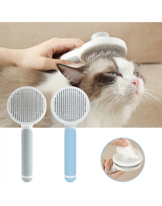 Kedi Kafalı Kendini Temizleyen Kedi Tarağı 7 x 20 cm