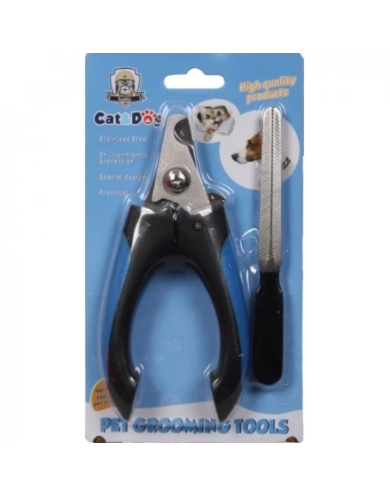 Kedi Köpek Tırnak Makası Törpü Seti