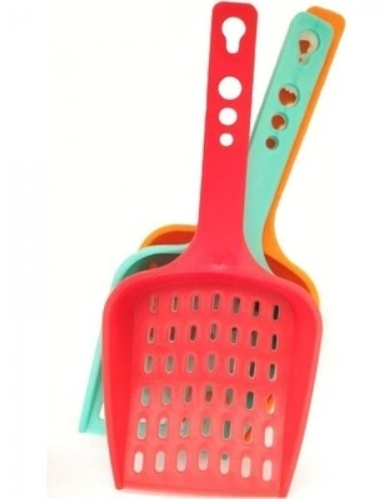 Kedi Kumu Küreği Elekli Temizleme Küreği