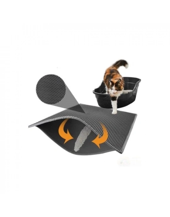 Kedi Tuvalet Önü Paspası Büyük Boy