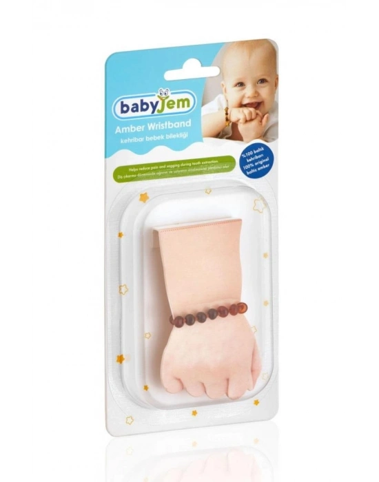 Kehribar Bebek Bilekliği 588 Multicolor