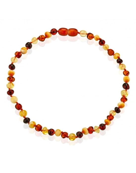 Kehribar Bebek Kolyesi 587 Multicolor