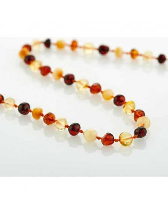 Kehribar Bebek Kolyesi 587 Multicolor