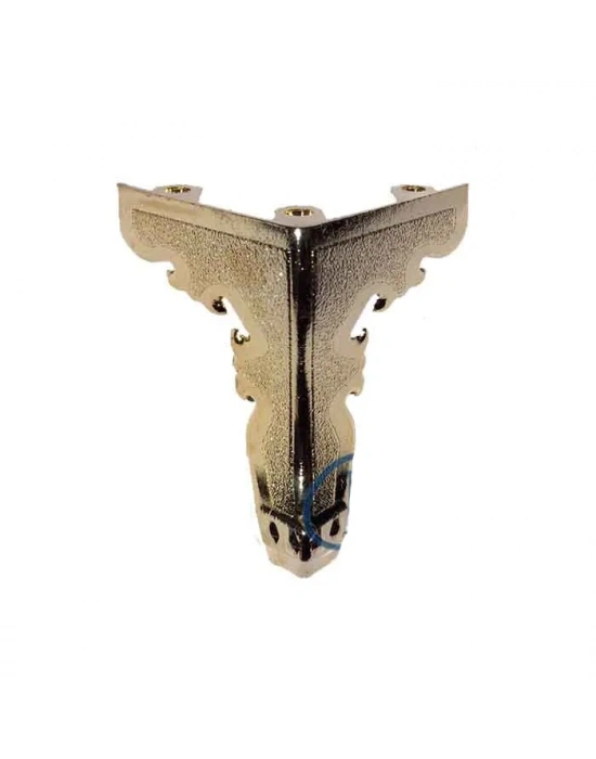 Kelebek Ahşap, Sunta Sandık Ayağı, Kutu Ayak 5,5 Cm - Sarı