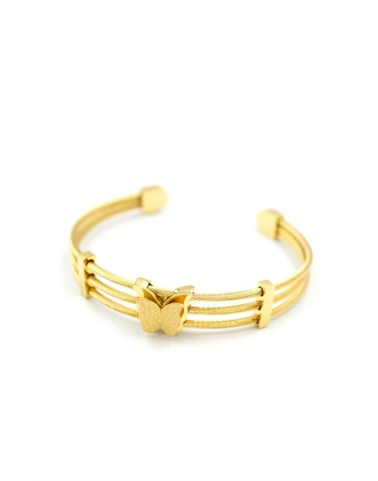 Kelebek Bilezik - Altın