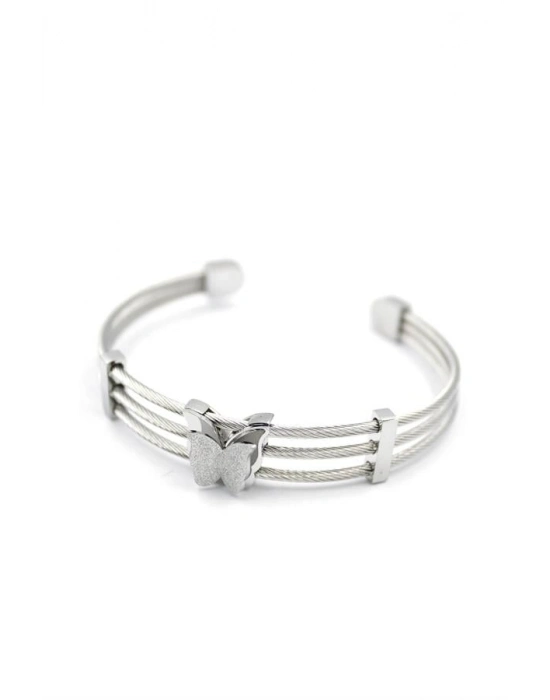 Kelebek Bilezik - Gümüş