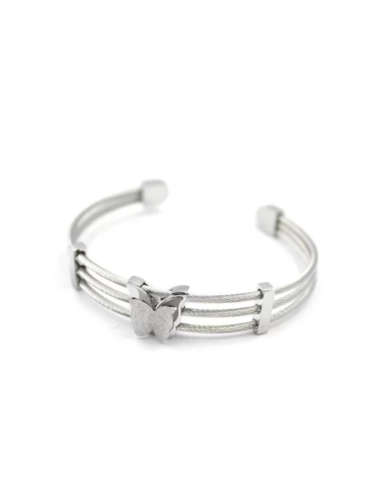 Kelebek Bilezik - Gümüş