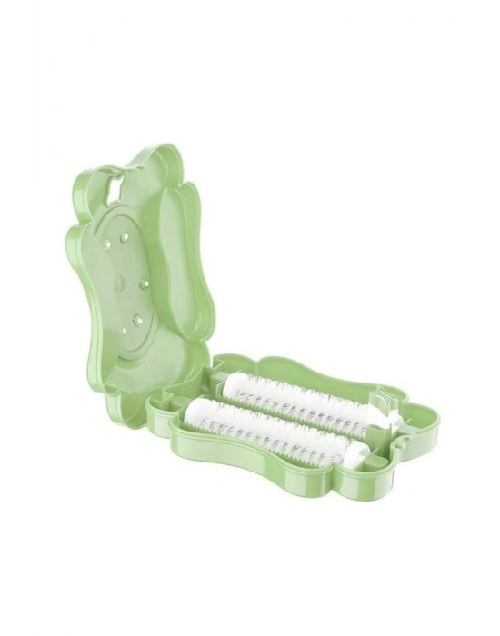 Kelebek Tasarımlı İki Fırçalı Gırgır Yeşil