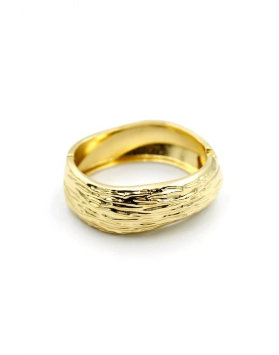 Kelepçe Bilezik - Altın