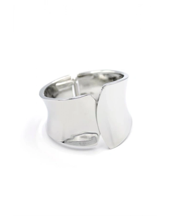 Kelepçe Bilezik - Gümüş