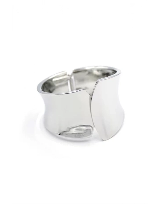 Kelepçe Bilezik - Gümüş