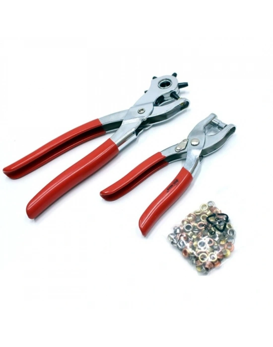 Kemer Delme Perçin Atma Pensesi 2 Li Seti