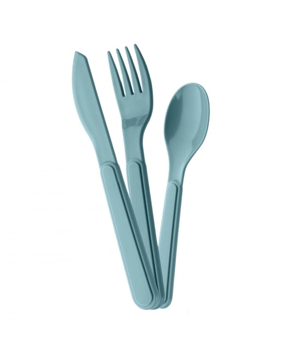 ® Kendiliğinden Kutulu Hijjenik Plastik Piknik Tipi Çatal Kaşık Bıçak Seti