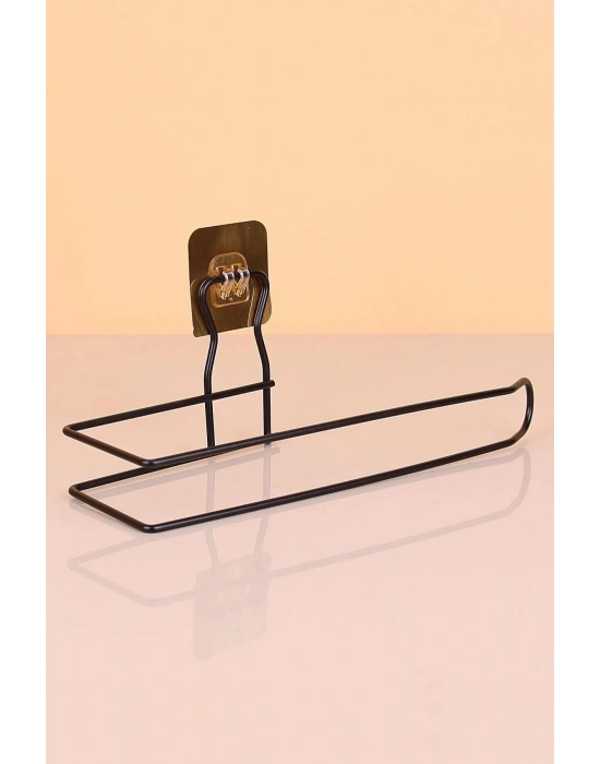 ®  Kendiliğinden Yapışkanlı Krom Paslanmaz Metal Havlu Kağıtlık Aparatı