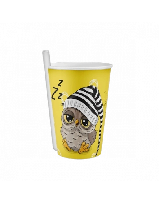 Kendinden Pipetli Bardak 400 Ml (1 Adet )