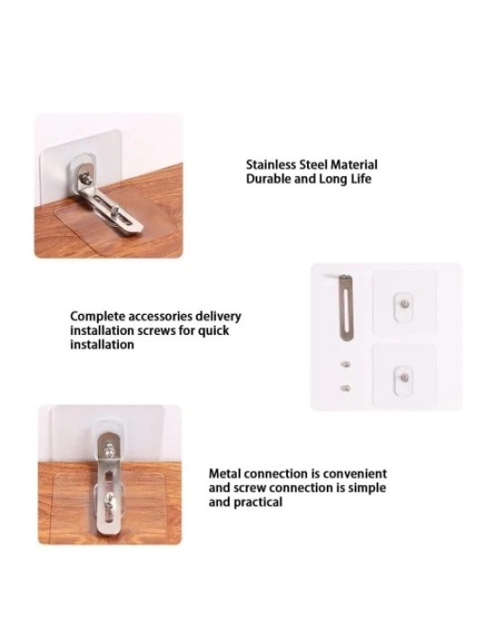 Kendinden Yapışkanlı Mobilya Sabitleme Aparatı