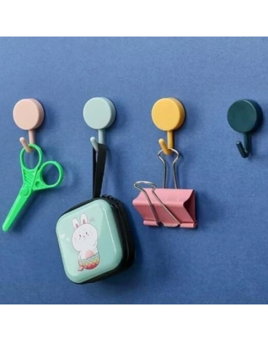 Kendinden Yapışkanlı Renkli Duvar Askısı