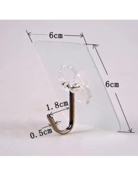 KENDINDEN YAPIŞKANLI ŞEFFAF ASKI 5 Lİ SET