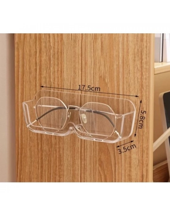 Kendinden Yapışkanlı Şeffaf Gözlük Standı