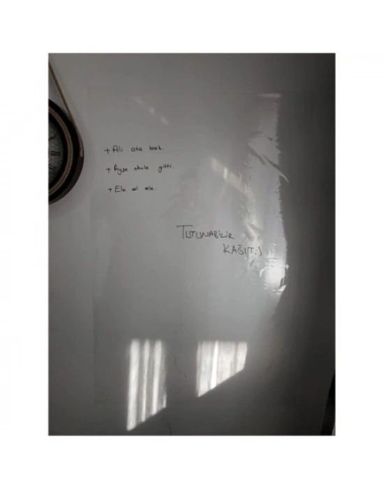 Kendinden Yapışkanlı Şeffaf Tahta Filmi - 2 Metre x 60 cm