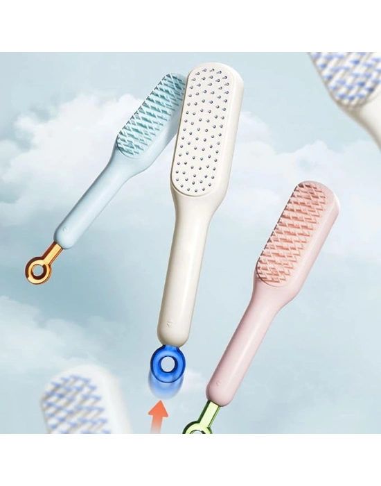 Kendini Temizleyen Saç Tarağı