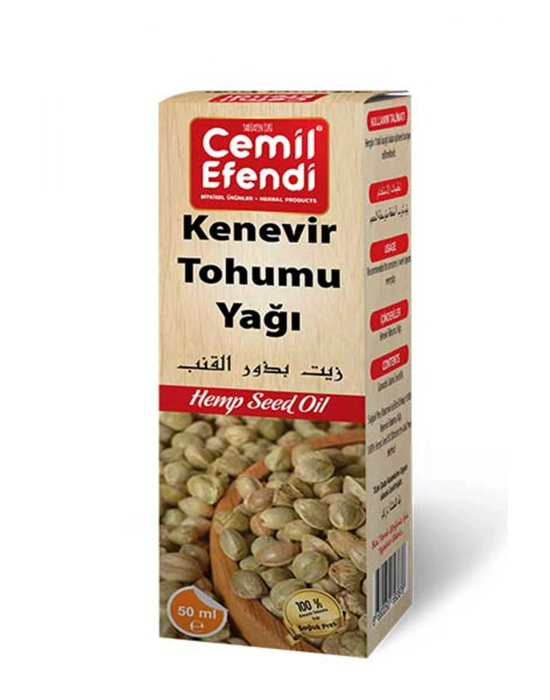 Kenevir Tohumu Yağ 50 Ml.