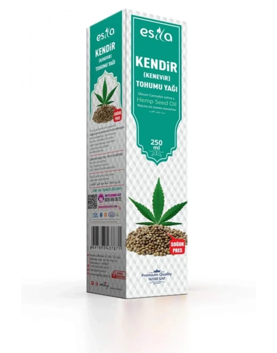Kenevir Tohumu Yağı 250 Ml.