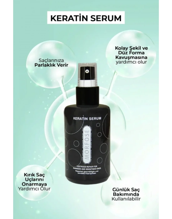 Keratin Saç Serumu 75 ML - Yıpranmış Saçlar için - mrfs
