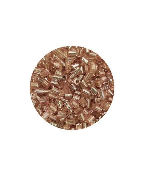 Kesme Cam Boncuk 2mm - 20 Gram - Açık Kahverengi -BNC331