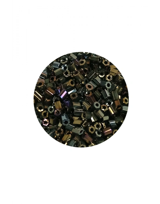 Kesme Cam Boncuk 2mm - 20 Gram - Asker Yeşili -BNC340